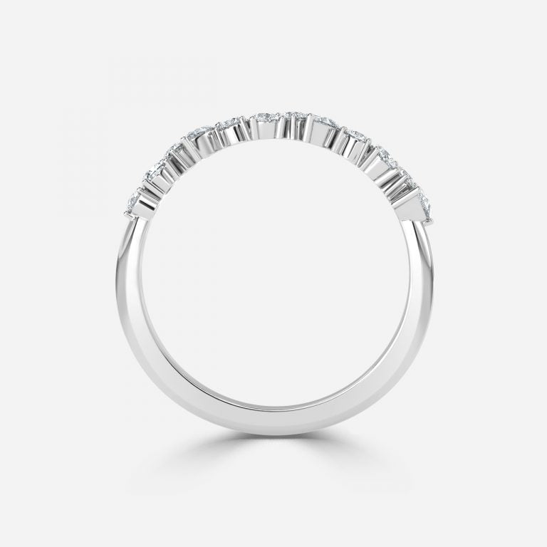 Isadora Moissanite Stackable Ring