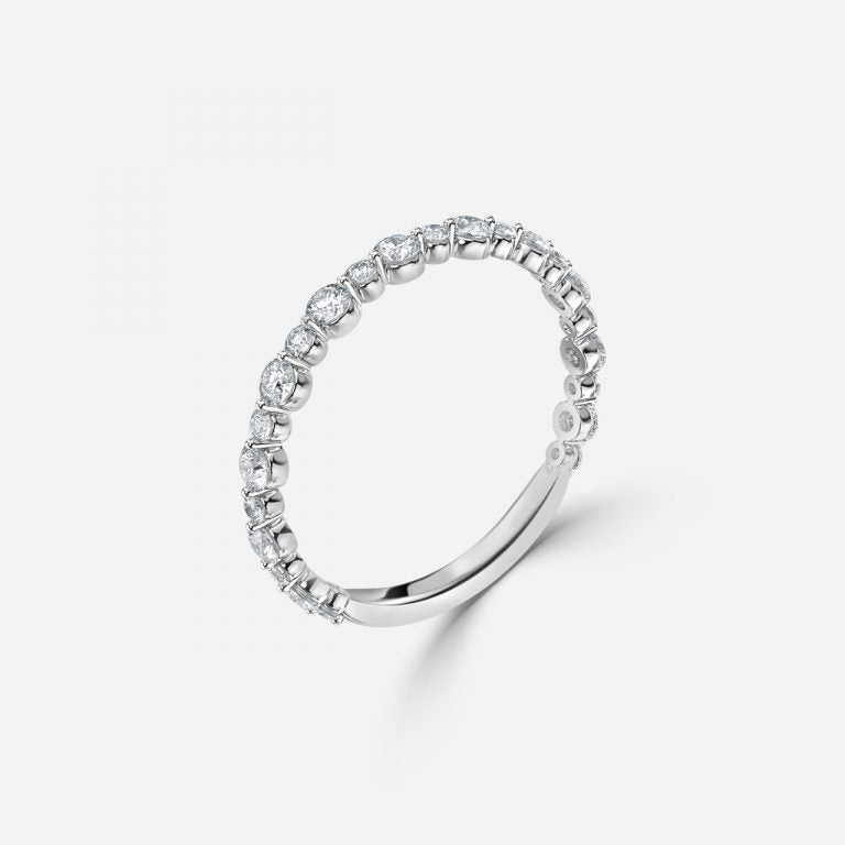 Skye Moissanite Stackable Ring