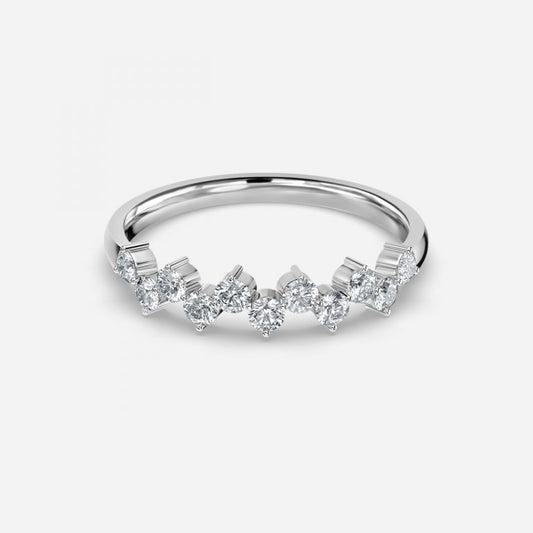 Uren Moissanite Stackable Ring