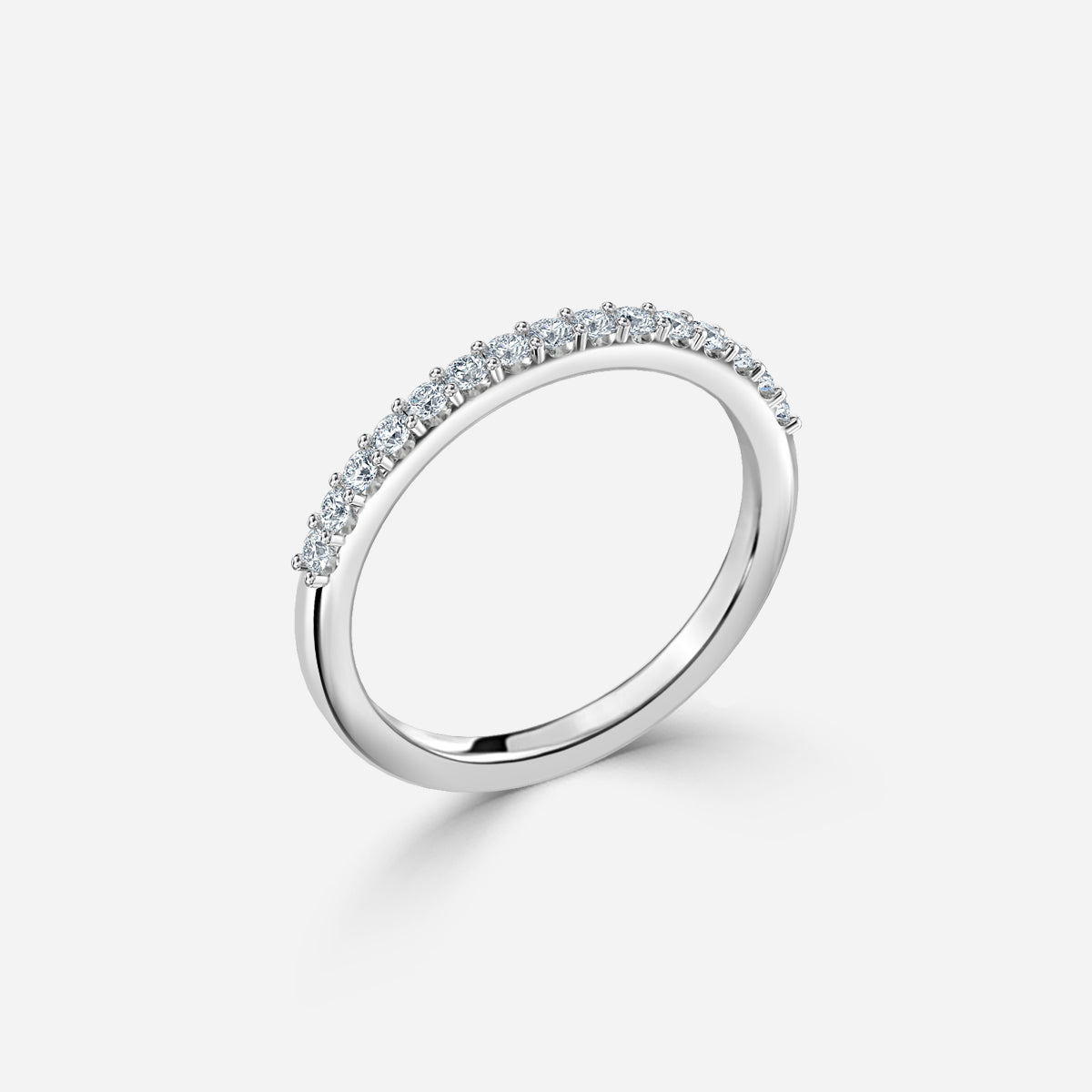 Saga Moissnaite Anniversary Wedding Ring