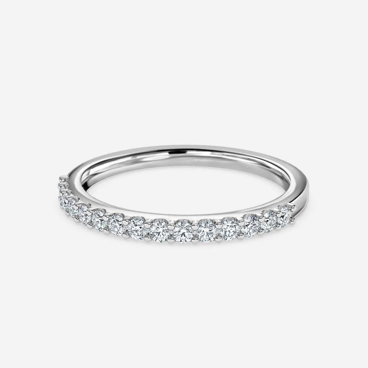 Saga Moissnaite Anniversary Wedding Ring