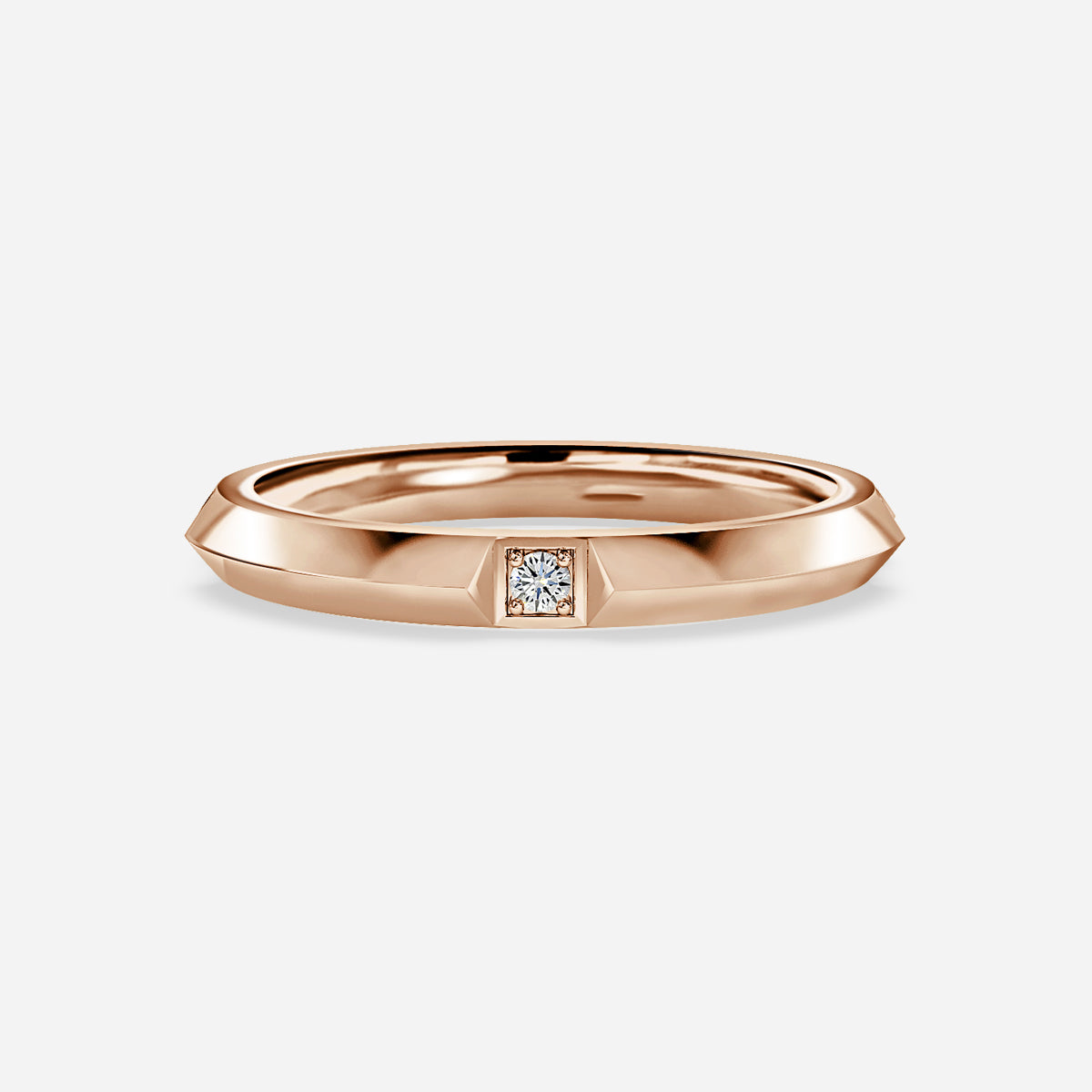 Lira Moissanite Wedding Ring