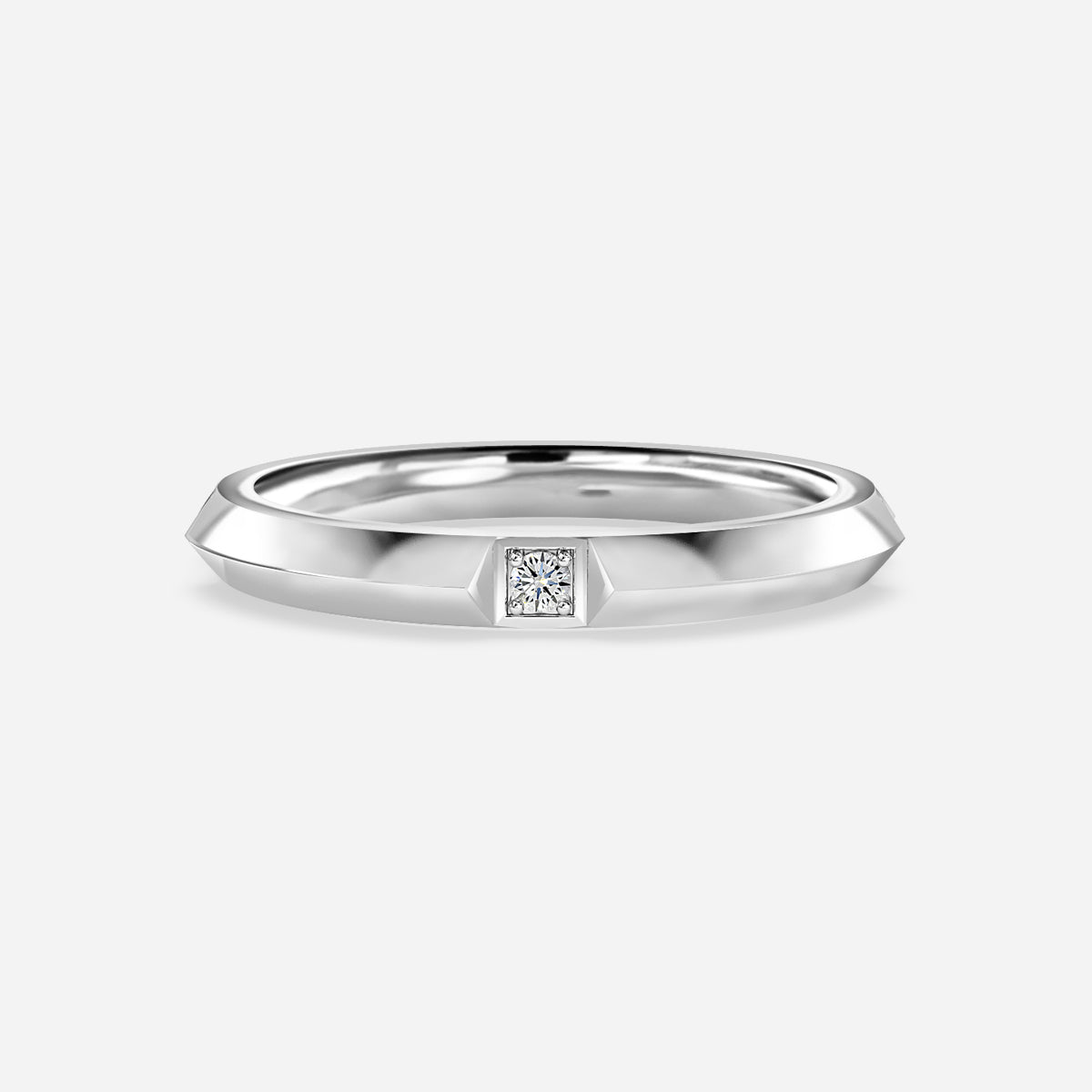 Lira Moissanite Wedding Ring