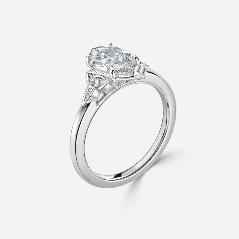 Kerensa Marquise Vintage Moissanite Engagement Ring