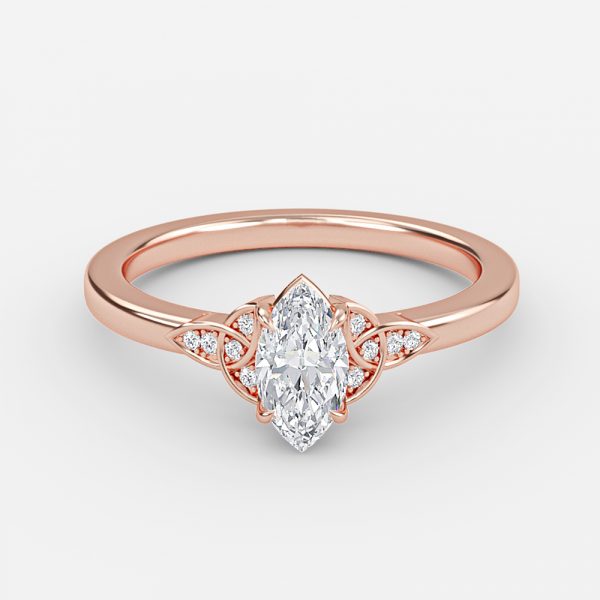 Kerensa Marquise Vintage Moissanite Engagement Ring