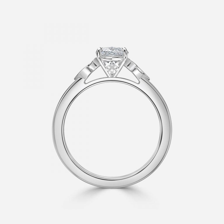 Kerensa Marquise Vintage Moissanite Engagement Ring