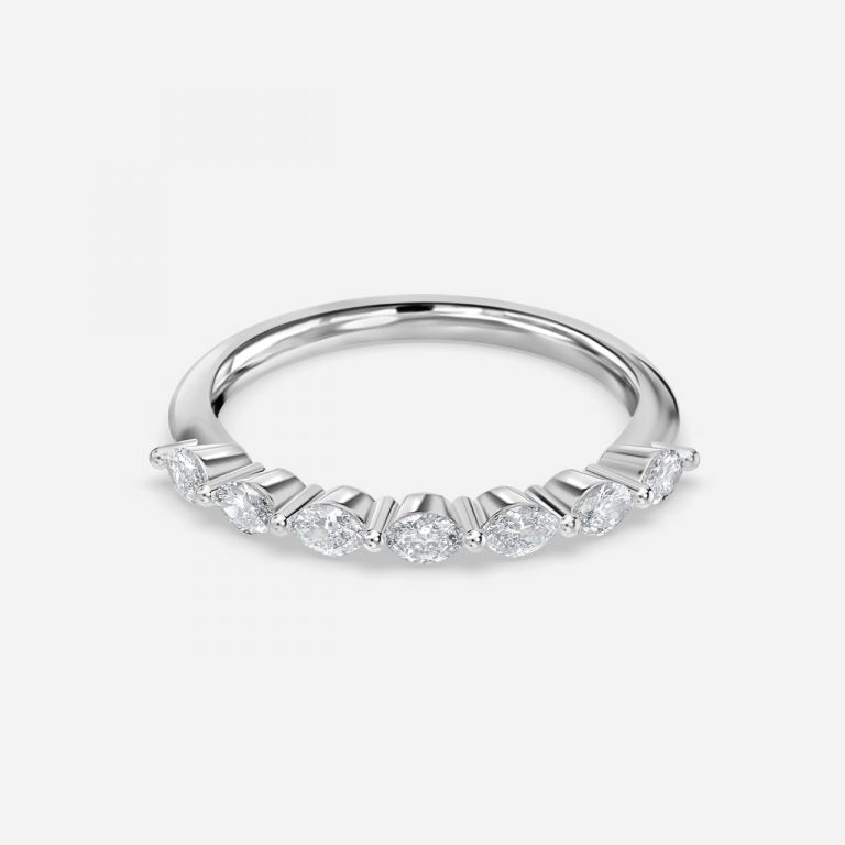 Yra Moissanite Stackable Ring