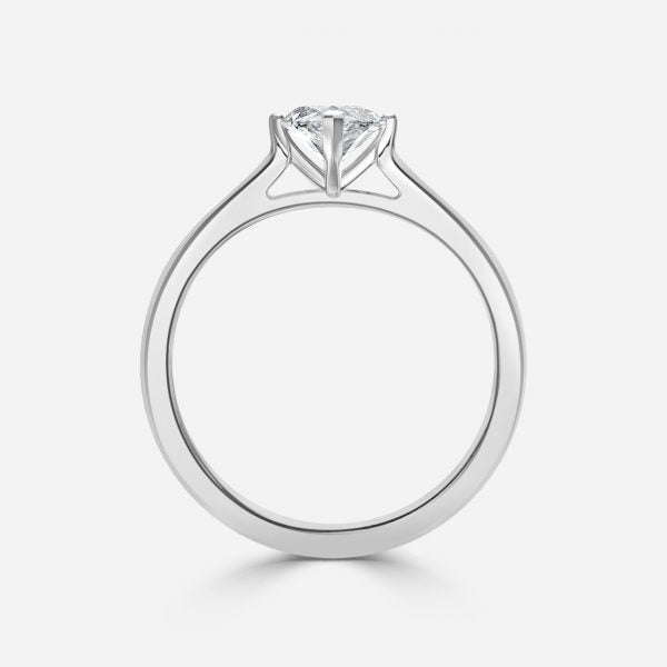 Bernadette Marquise Solitaire Moissanite Engagement Ring