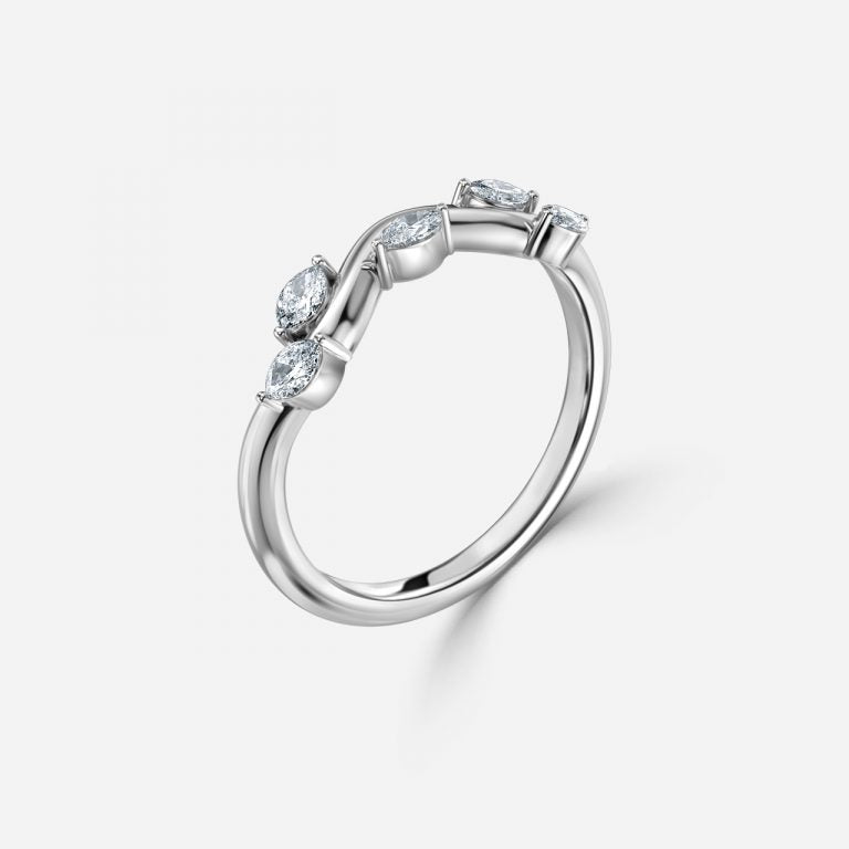 Nova Moissnaite Stackable Ring