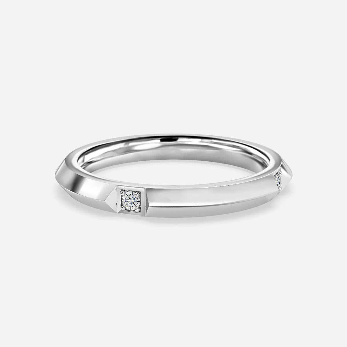 Lira Moissanite Wedding Ring