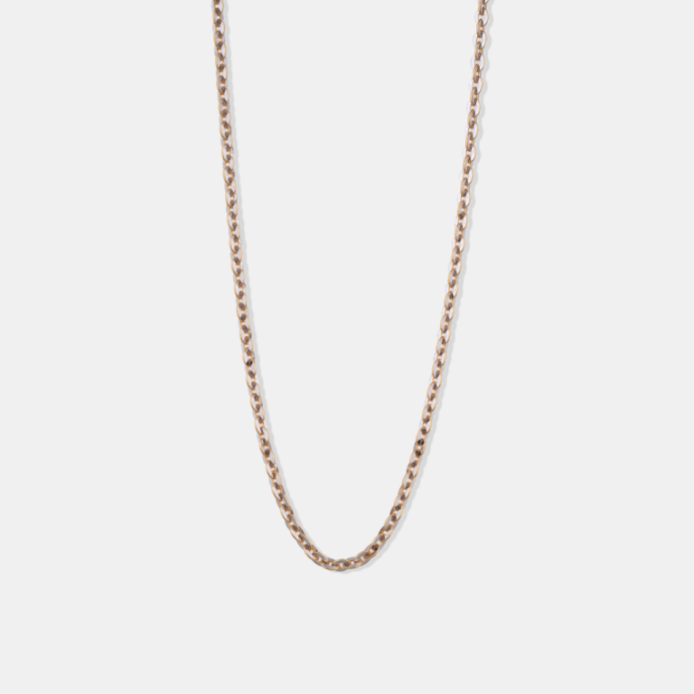 18k Yellow Gold Cable Chain