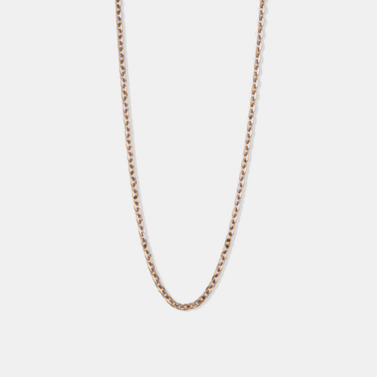 18k Yellow Gold Cable Chain