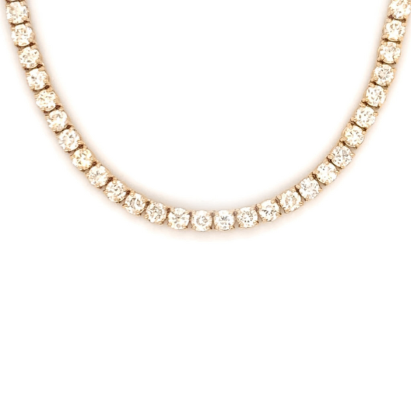 2.3 mm Moissanite Iced Out Tennis Chain